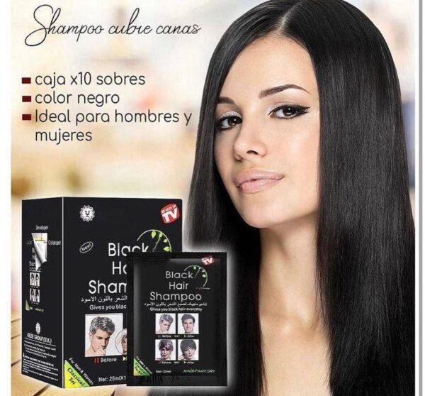 Shampoo tinte cubre canas - Image 2