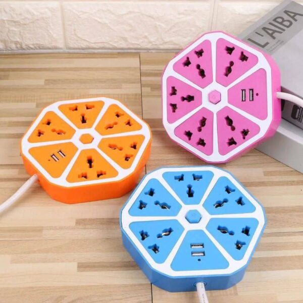 REGLETA CIRCULAR NEW SAFETY SOCKET COLORES 1,8M - Image 2
