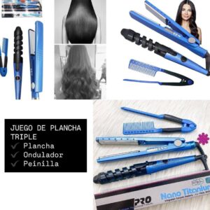 JUEGO DE PLANCHA TRIPLE